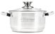 Набор посуды Hölmer CS-1852-SS (3 кастрюли с крышкой 2,7л/3,8л/5л, ковш с крышкой 2л) R_18009 фото 21