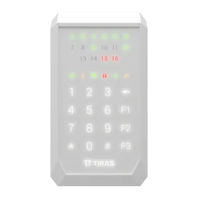 Клавиатура Tiras K-PAD16+ (Белый) 99-00010049 фото