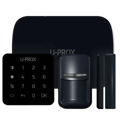 Комплект беспроводной охранной сигнализации U-Prox MP kit (Черный) 99-00013686 фото