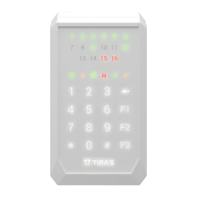 Клавіатура Tiras K-PAD16+ (Білий) 99-00010049 фото