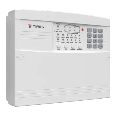 Прилад приймально-контрольний пожежний (ППКП) Tiras "Tірас-4П" 99-00005688 фото