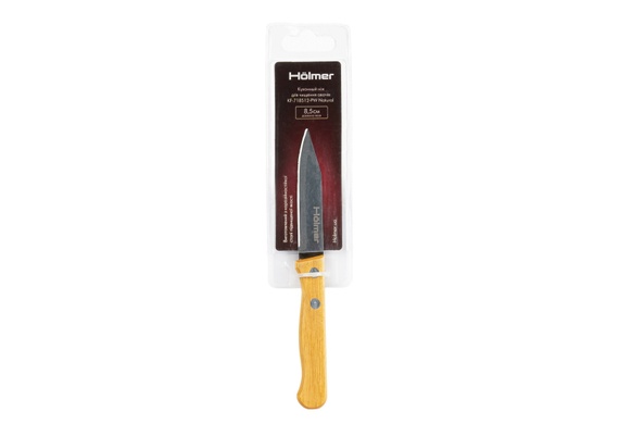 Кухонный нож для чистки овощей Hölmer KF-718512-PW Natural R_18237 фото