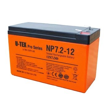Акумуляторна батарея U-tex PRO 12В 7.2 А*г 99-00011667 фото