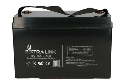 Акумуляторна батарея Extralink 12В 100 А*г 99-00012227 фото