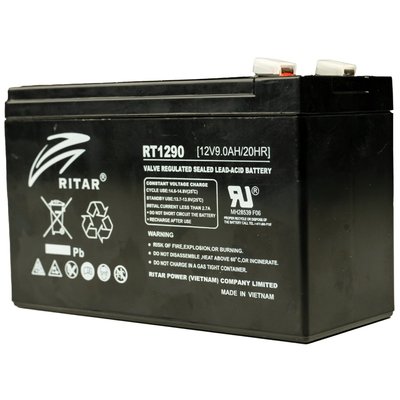 Акумуляторна батарея Ritar RT1290 12В 9 А*г 99-00012174 фото