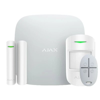 Комплект охоронної сигналізації Ajax StarterKit 2 (8EU) (Білий) 99-00007476 фото