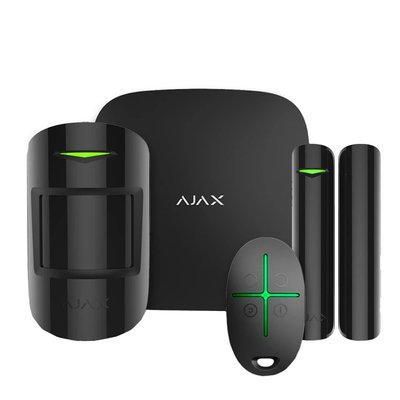 Комплект охоронної сигналізації Ajax StarterKit 2 (8EU) (Чорний) 99-00007476 фото