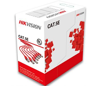 Кабель вита пара (для внутрішньої прокладки) Hikvision 24AWG UTP CAT 5E DS-1LN5E-S 99-00001512 фото