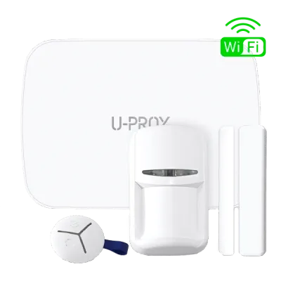 Комплект бездротової охоронної сигналізації U-Prox MP WiFi S (Білий) 99-00013684 фото