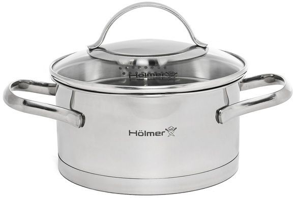 Каструля з кришкою H&ouml;lmer CR-17515-SSD Aurora (1,5л) R_017066 фото