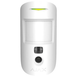 Датчик оповещения движения с камерой Ajax MotionCam EU (Белый) 99-00005564 фото