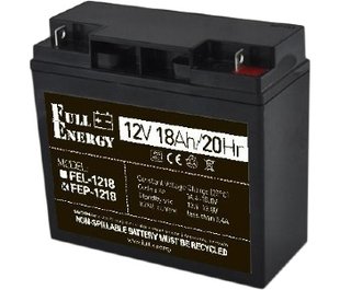 Full Energy FEP-1218 Аккумулятор 12В 18 Ач для ИБП 99-00008453 фото
