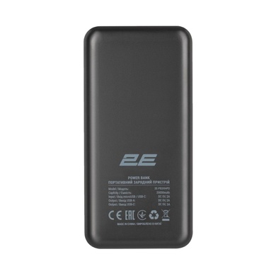 2E 20000mAh PD+QC 3.0 18W black Повербанк 99-00020873 фото