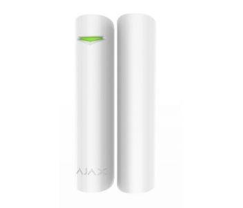 Датчик оповещения магнитоконтактный с сенсором удара и наклона Ajax DoorProtect Plus (Белый) 99-00000361 фото