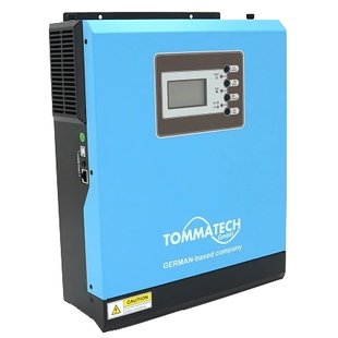 Гібридний інвертор однофазний TOMMATECH TT-NEW1K-12 1000W 12V 20/10А 99-00020937 фото