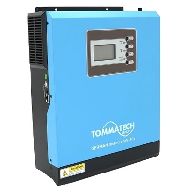 Гибридный инвертор однофазный TOMMATECH TT-NEW1K-12 1000W 12V 20/10А  99-00020937 фото