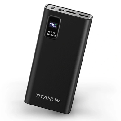 TITANUM 727S 20000mAh 22.5W Black Повербанк 99-00016941 фото