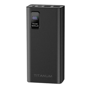 TITANUM 728S 30000mAh 22.5W Black Повербанк 99-00016943 фото