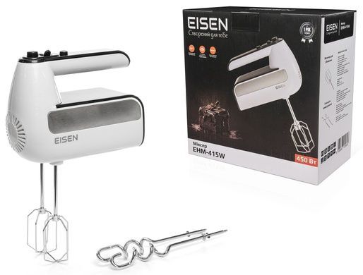 Міксер EISEN EHM-415W 450 Вт R_011476 фото