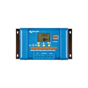 Victron Energy BlueSolar PWM-LCD&USB 12/24V-30A (30A, 12/24В) Контролер заряду 99-00020225 фото